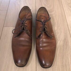 Aldo Elegant Brown Upper Leather Men's Shoes